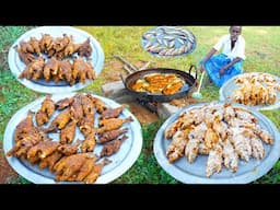 KFC STYLE CRISPY FISH FRY | Delicious Yellow Fish Recipe | Village Grandpa show