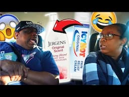 I PUT ICY HOT IN HIS LOTION! (HE FREAKED OUT) **PRANK WARS**