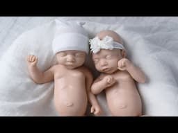 Armatures vs No Armatures Comparison - Silicone Reborns Kairi & Kian