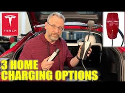 3 Tesla Home Charging Options - 2025