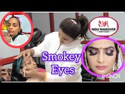 Bridal Make-up ll Smokey Eyes step by step ll Tutorial