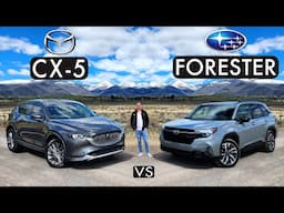 FACEOFF! -- 2025 Subaru Forester vs. 2025 Mazda CX-5: Comparison