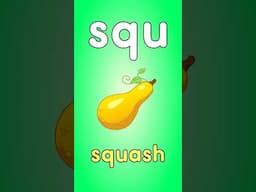 SQU Trigraph Song - Learn to Read #shorts