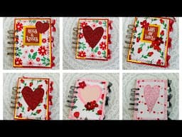 3x4 Valentines Notebooks, Etsy Shop Update, Valentines Notebook flip through