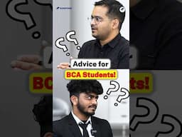 🤩BCA Course Best Tips & Tricks!✅Must Known Tips Before Joining BCA! #shorts #bca #bcastudent #viral