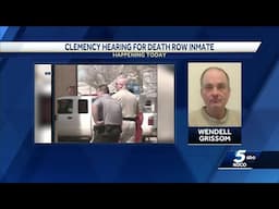 Death row inmate Wendell Grissom goes before Oklahoma Pardon and Parole Board