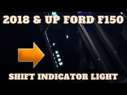 F150 Console Shift Indicator LIGHT  A Cheap & Easy Install