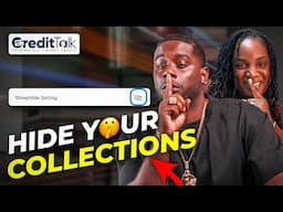 Secret New HACK! How to Hide 🤫 Your Collections From Your Credit Report!