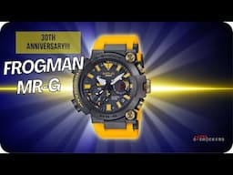 Prepare to be Wowed! 30th Anniversary G-Shock MRGBF1000E-1A9 Frogman!