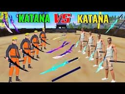 KATANA vs KATANA Skin Challenge in Clock Tower 😈 New Katana Skin Fight 😱 Garena Free Fire 🔥 Y GAMING