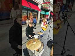 The Amazing Zoe Clarke and Anxo Silveira Wonderful Cover Dreams  Fleetwood Mac Grafton Street Dublin