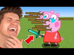 Peppa Pig VS Minecraft! (Funny Animations)