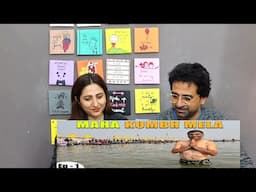 Pak Reacts EP 1 Maha Kumbh 2025 Prayagraj, Triveni Sangam, Saraswati koop, Shivalaya. Information