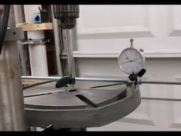 Drill Press Setup P3: Drill Press Table Adjustments