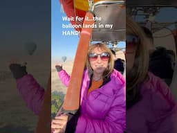 Wait for the funny meme - Hot Air Balloon ride over Luxor, Egypt!