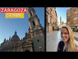 One Night in Zaragoza, Spain | Exploring Ancient Ruins and Cathedrals