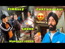 Finally Shop ki chat dal gayi 😍 sabko khilaye Ladoo ❤️ Meri puri youtube Family ko Mubarke 🙏🏻