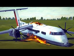 Recreating Your Airplane Crash Ideas #7 | Besiege