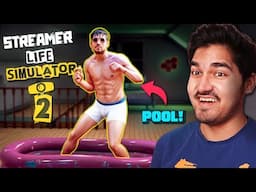 I Did My FIRST POOL STREAM! 💦- Streamer Life Simulator 2 [EP.7]