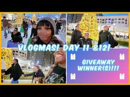 VLOGMAS DAY 11 & 12: ICE SKATING WITH THE KIDS AND GIVEAWAY DETAILS! | Ellarie