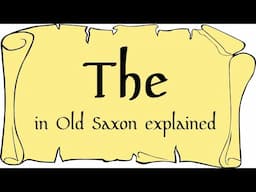 The in Old Saxon Explained