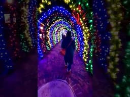 Christmas in Peddler's Village. Holiday Light Display - Bucks County, PA.