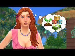 Raising a baby on a deserted island!  // Sims 4 pregnancy storyline