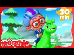 Dino DASH! | Morphle |Science and Nature Cartoons For Kids| Moonbug Kids