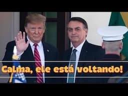 Ao Vivo! Trump e Bolsonaro estão deixando os jornalistas em Pânico!