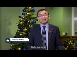 A festive message from the Vice-Chancellor | University of Surrey