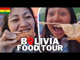 ULTIMATE BOLIVIAN FOOD TOUR - La Paz Cheap Eats Part 1 | BOLIVIA