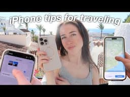 iPhone 16 Pro Max TRAVEL HACKS You Need to Know! | iPhone tips & tricks