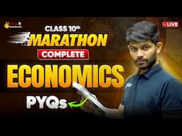 Live Marathon Complete Economics | Complete Revision Class 10 SST | CBSE Session 2025 | Digraj sir