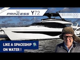 Spaceship of the Seas? Princess Y72 Luxury Yacht Tour & Cost Breakdown