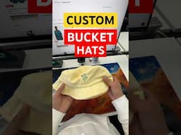 Unboxing bucket hats 🫰 #hat #custom #shorts