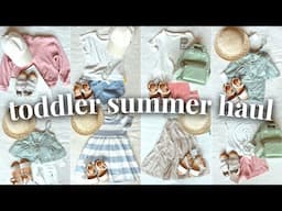 TODDLER SUMMER HAUL 2022 || MIX & MATCH TODDLER SUMMER OUTFITS || Taylor Marie Motherhood