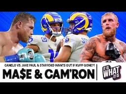 JAKE PAUL FIGHTING CANELO, STAFFORD'S WIFE IS WILDIN' & NCAA'S NEW RULE FOR WOMEN'S SPORTS! S6 EP 19