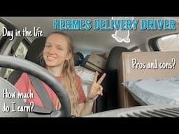 day in the life of a Hermes delivery driver - how much I work and earn