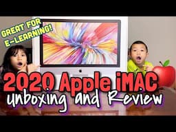 Unboxing E-Learning iMac 2020 plus Review