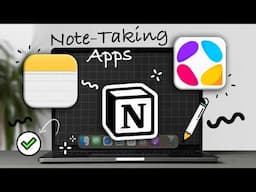 Best Note Taking App in 2024: Apple Notes vs Notion vs AppFlowy