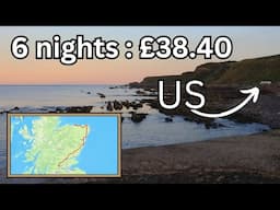 Motorhoming in NE Scotland NE250 route: Fraserbrugh to Cullen along a beautiful coastline