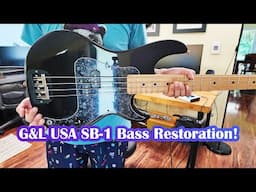 1995 G&L USA SB-1 Electric Bass Restoration And Upgrade