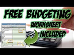 How To Budget and Save Money For Beginners - Free Excel Spreadsheet Included!