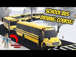 Greenville, Wisc Roblox l Realistic School Bus Driving Class *OFF ROAD CRASH* Roleplay