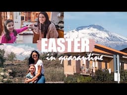 Easter in Quarantine || Italian & American Traditions