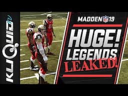 MUST-SEE LEGENDS LEAKED in MADDEN 19 ULTIMATE TEAM! Dozens of LEGENDS Revealed with GAMEPLAY PICS!