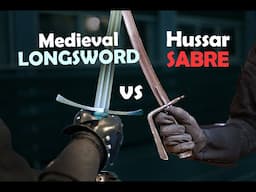 Hussar Sabre vs Medieval Longsword | Weapon Confrontations