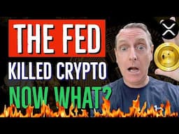 THE FED CRASHED XRP! CRYPTOCURRENCY LATEST NEWS & PRICE PREDICTIONS!