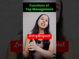 Top Level Management | Levels of Management #class12business #shorts