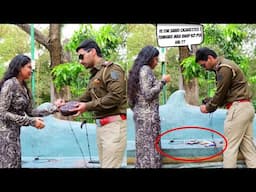 Sub Inspector Caught a Chain Smoker Girl | Himanshu Soni Productions